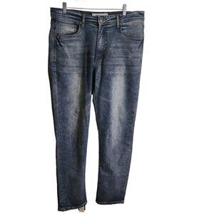 Stitches & Rivets Straight Leg 5 Pocket Jeans Size 36X32